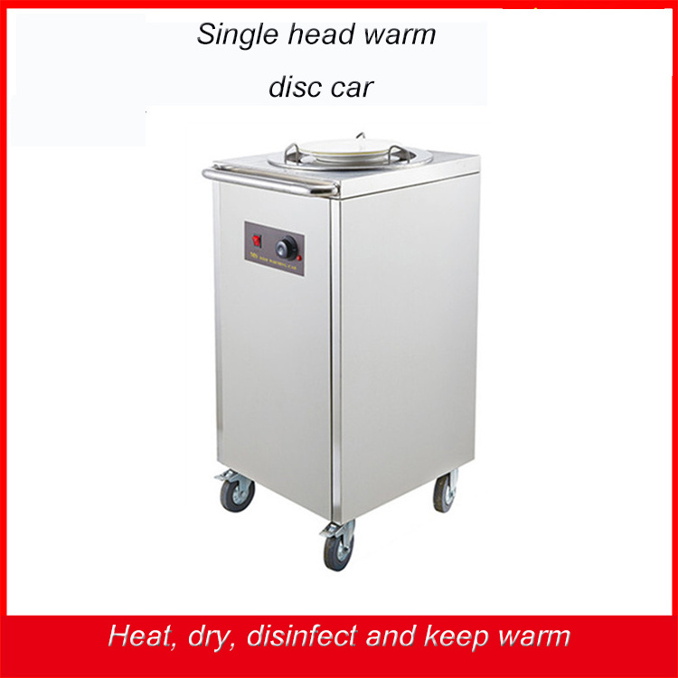 Single Head Electric Stainless Steel  Fast Sales Dish Warmer  Cabinet Cart Plate Warming Trays Food Warming Equipment