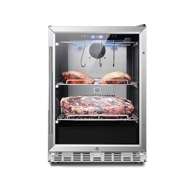 Glass Door Dry Ager Steak Aging Fridge Machine Meat Refrigerator Dry Cured Curing Cabinet Chamber