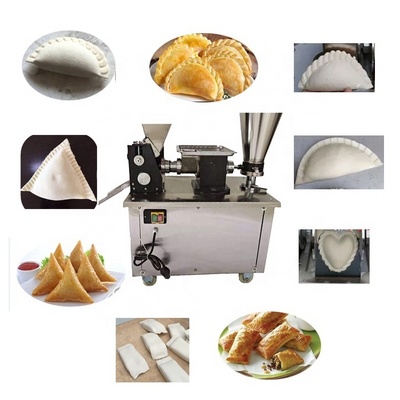 Automatic ravioli pierogi pelmeni gyoza tortellini dumpling maker machine fully big empanada samosa dumpling making machine