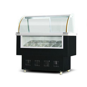 Commercial Refrigeration Equipment Drop in Mini Ice Cream Showcase  Display Freezer