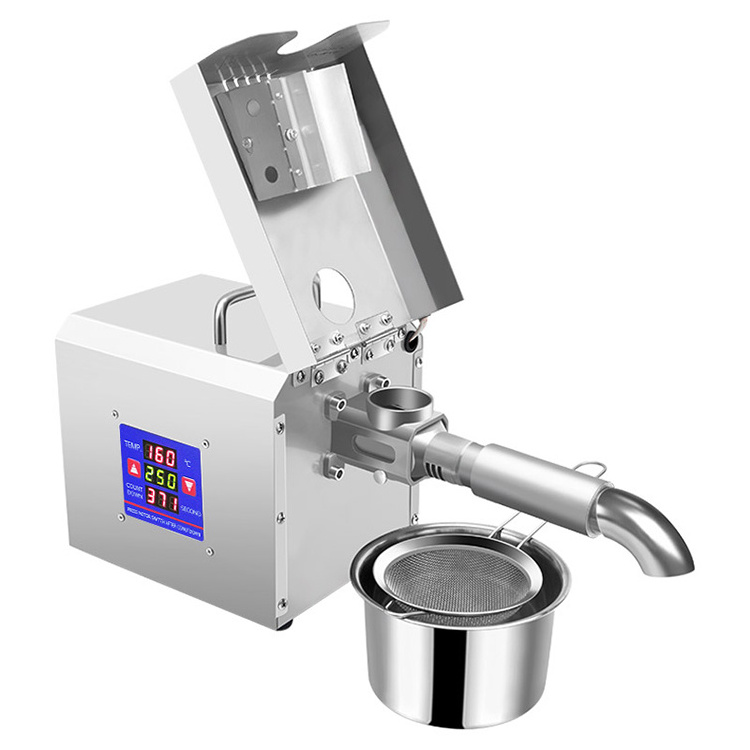 Home Use Coconut Processing Mini Oil Press Machine for Sunflower Sesame Seeds Oil Extraction