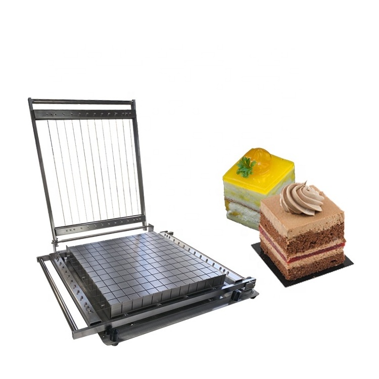 Manual cheese cake block wire cutter / food cube cutting machine / Cake Cheese Bread chocolate guitar cutter