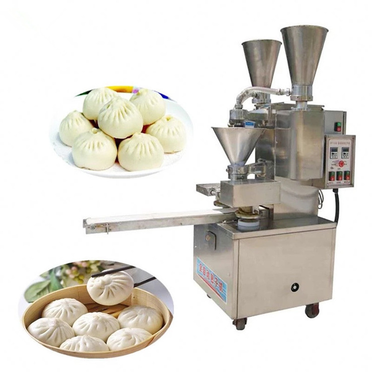 Bun Making Machine Automatic Small Steamed Stuffed Bun Baozi Momo Making Machine