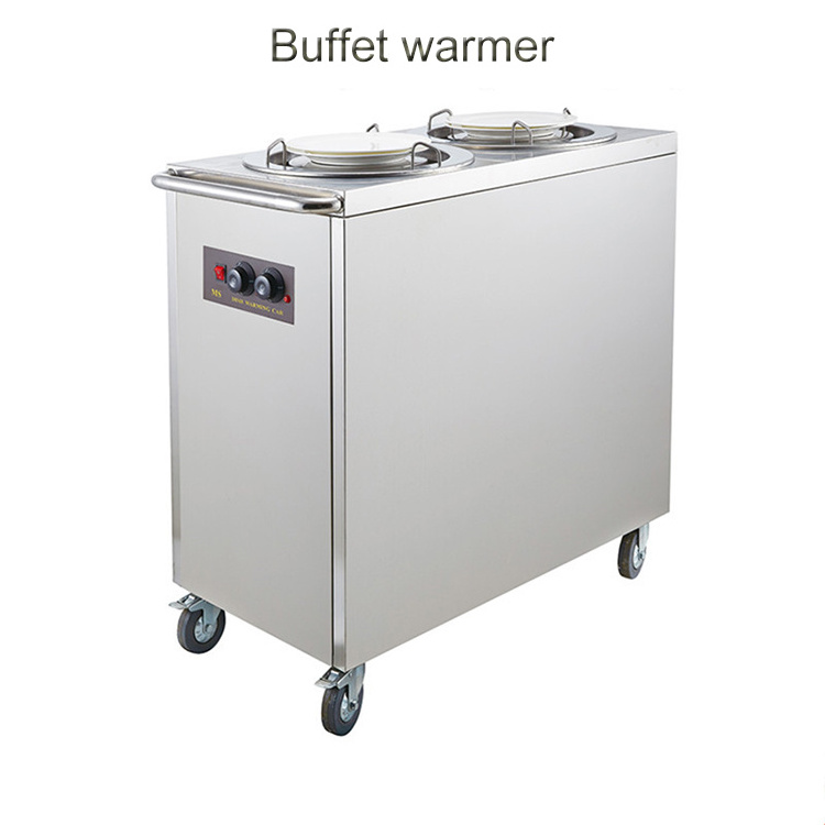 Single Head Electric Stainless Steel  Fast Sales Dish Warmer  Cabinet Cart Plate Warming Trays Food Warming Equipment