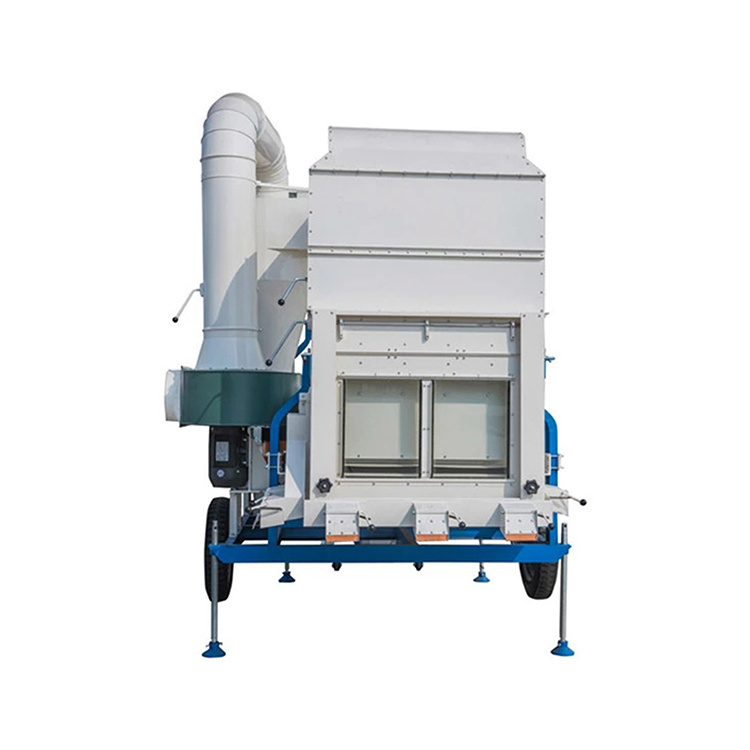 Mobile wheat maize corn sorghum  seed cleaner for bird food combined seed cleaner  grader