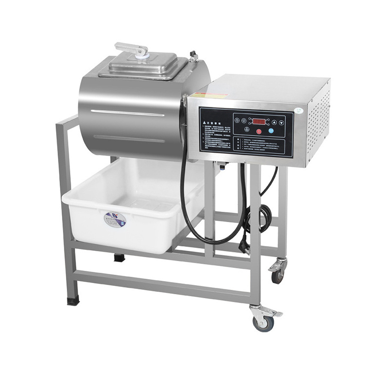 Large Capacity Vertical Low Noise Electric Automatic Swelling Meat Marinating Vacuum Pickling Machine