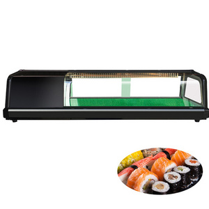 Restaurant fish seafood display showcase energy saving supermarket meat seafood display