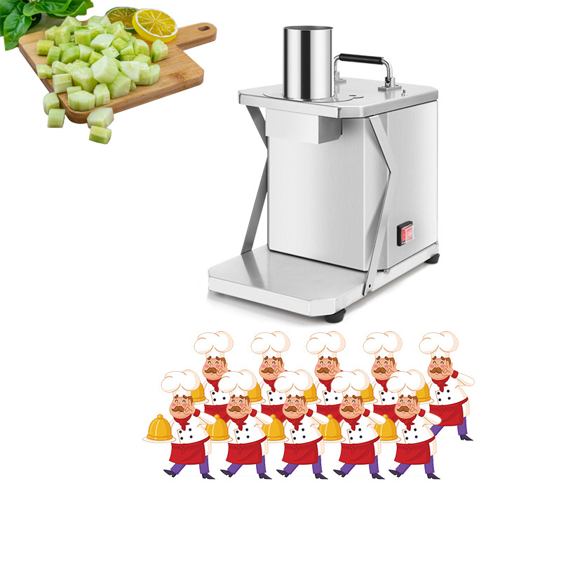 Commercial Automatic Electric Apple Onion Fruit Chopper Cutter Slicer Dicer Vegetable Cutter Machine