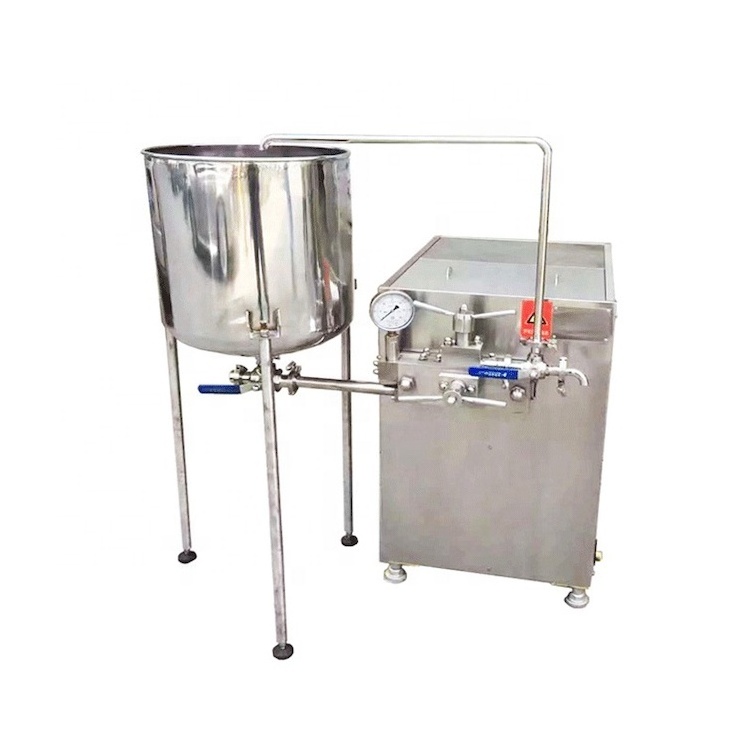 Commercial High Pressure Homogenizer Factory Supplier Milk Juice Yoghurt Homogenization