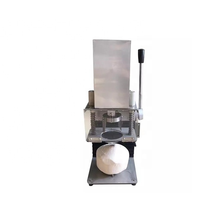 Commercial efficient and convenient coconut lid opener stainless steel fully automatic coconut opener machine