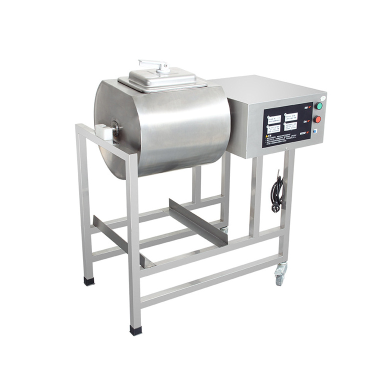 Large Capacity Vertical Low Noise Electric Automatic Swelling Meat Marinating Vacuum Pickling Machine