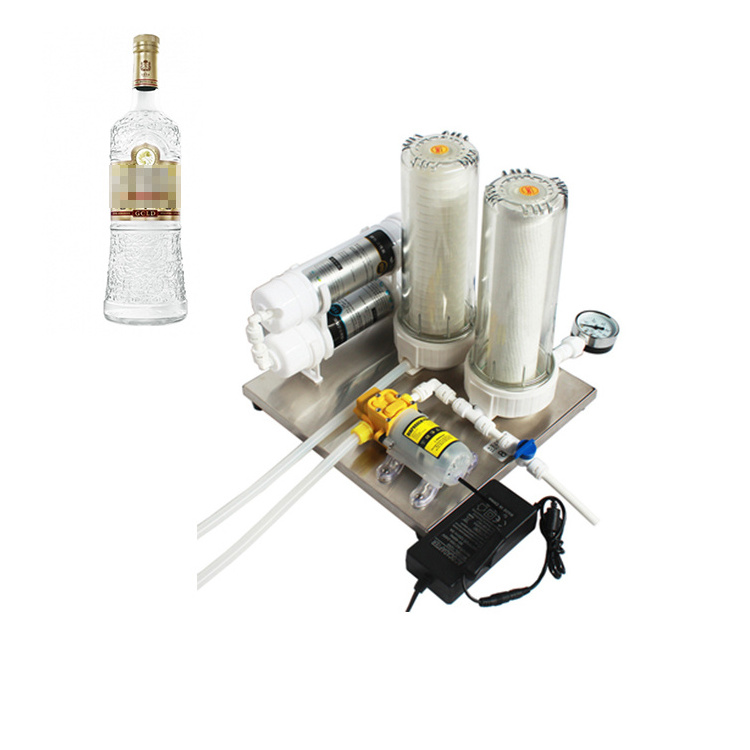 Mini Best Precision Micro Pump Automatic Draw Wine Filtration Wine Purifier Electric Beer Filter