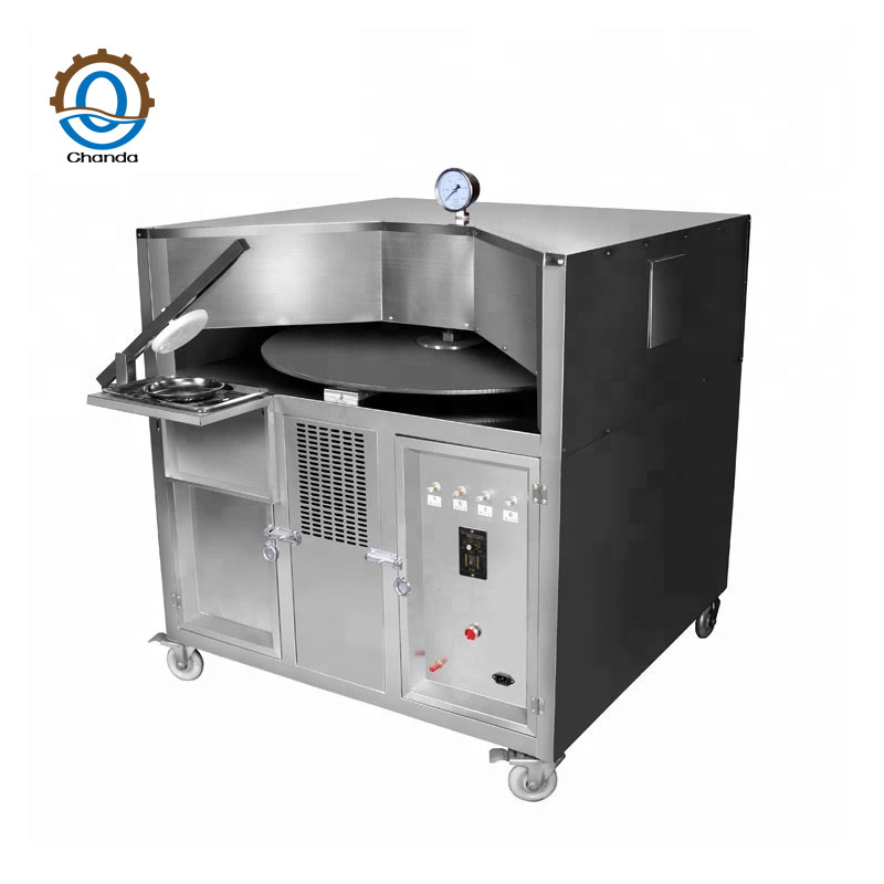 Flat naan rotimatic tortilla baking natural gas chapati rotary newest india roti pita bread tandoor oven