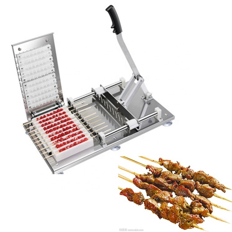 Convenient Meat Skewer Machine Kebab Machine Souvlaki Skewer Machine