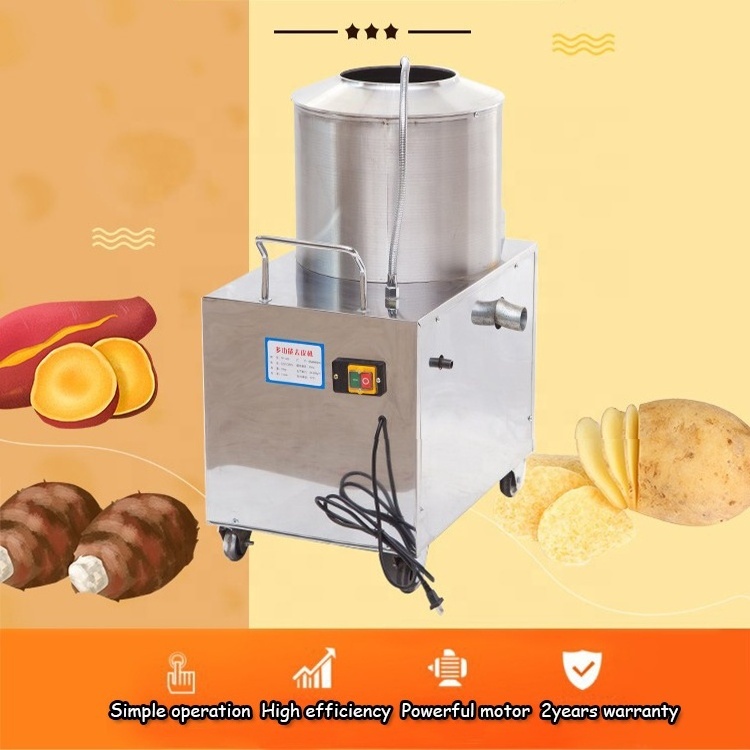 Commercial electric potato peeler machine price potato peeling and cleaning machine