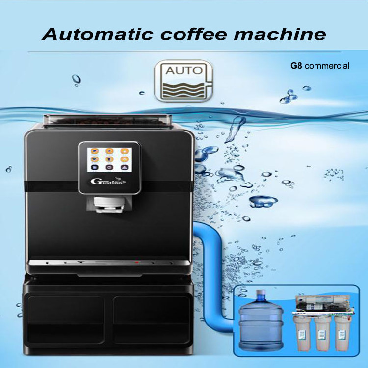 Super Automatic Bean Coffee Vending Hotel Coffee Espresso Coffee Machine With Milk