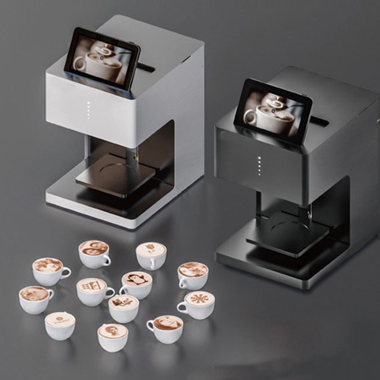 Selfie Edible Ink  Coffee Printer Face Machine  Photo Foam Latte Digital Cappuccino Coffee Printer