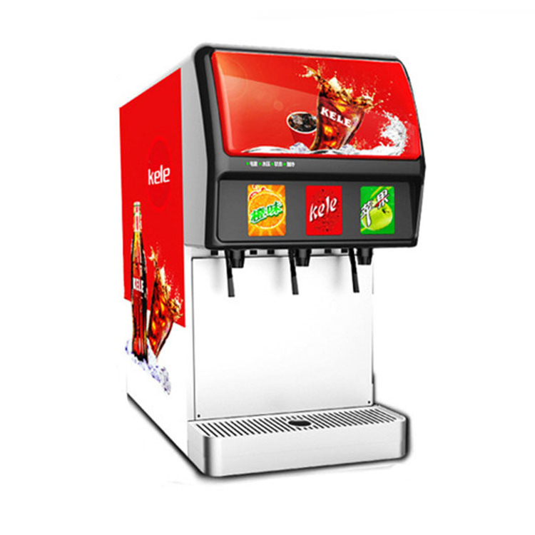 Carbonated beverage fountain soda machine / Electric post mix dispenser