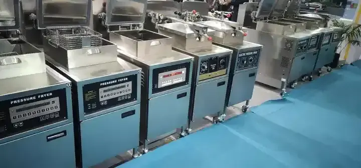 Broasted chicken machine used Open fryer kfc chicken frying food gas open fryer