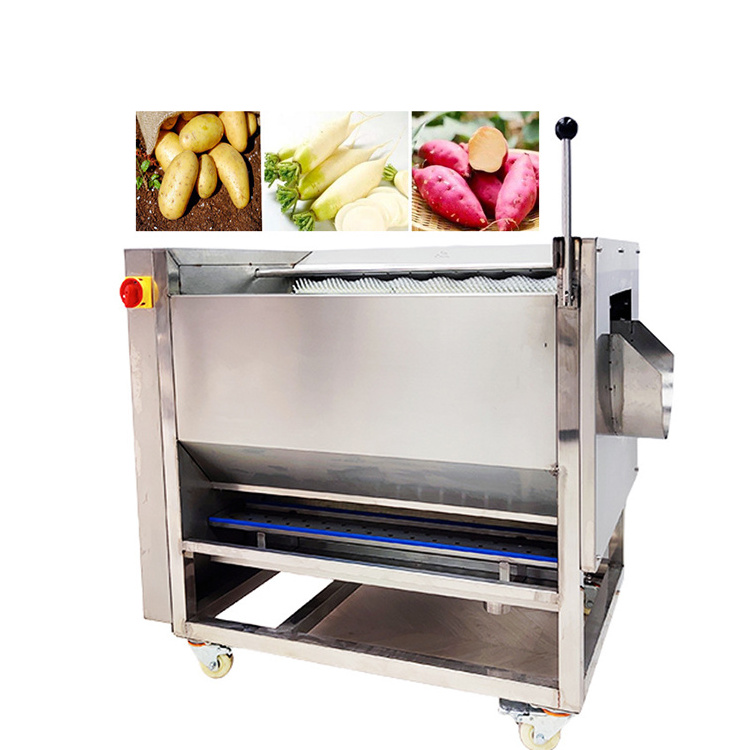 Stainless Steel Vegetable Potato Taro Pumpkin Fish Cleaning Avocado Sea Cucumber Cleaning Machine For Sale