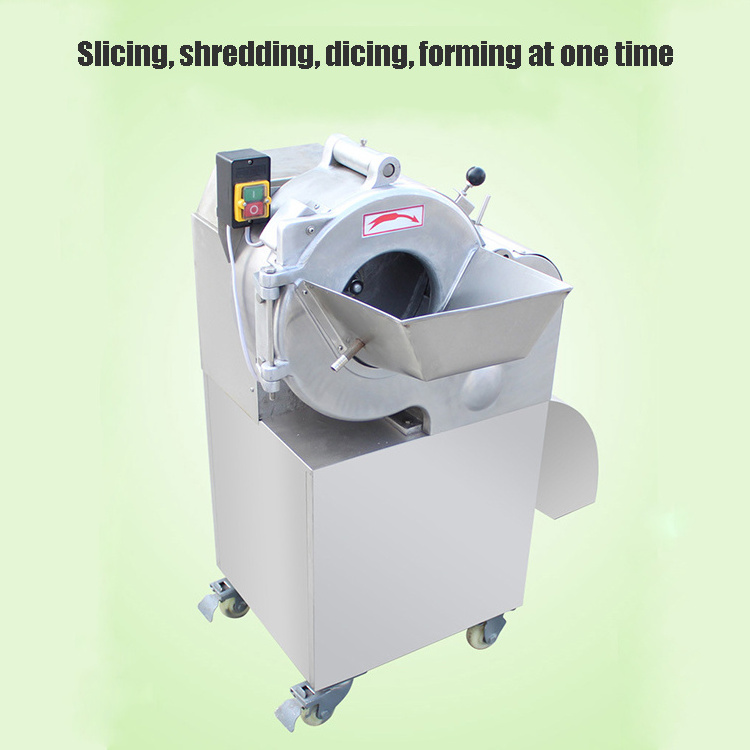 Commercial High Efficiency Automatic Apple Fruit And Vegetable Dicing Potato Pickle Pepper Cutting Machine