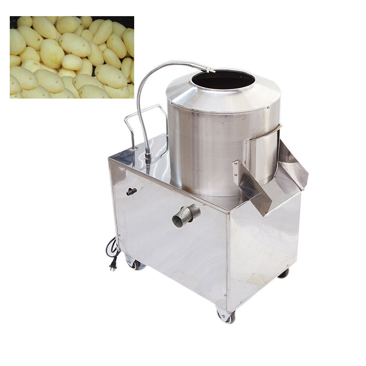 Electric potato peeler for sale high quality sweet potato peeling machine