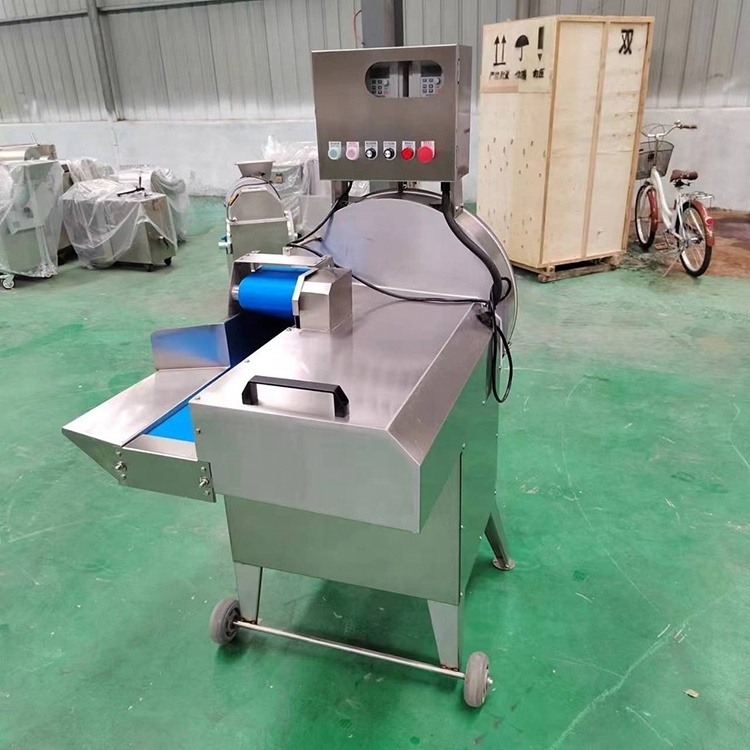 High quality Vegetable Cutting Machine Cucumber slicer cutter for restaurant Leafy Vegetable Cabbage Cutter Shredder