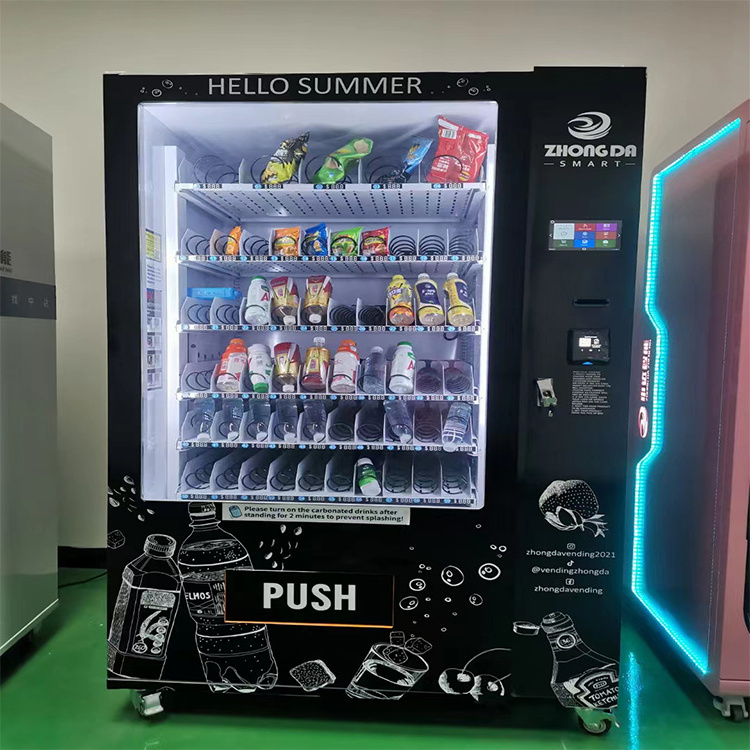 High Quality China Manufacturer Convenient Store Automatic Drink Vending Machine Food Vending Machine