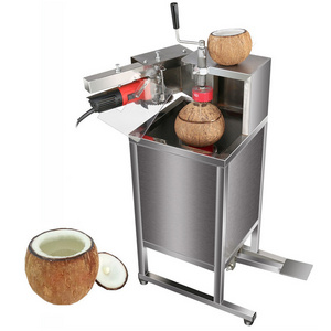 Automatic half coconut cutting machine manual coconut shell cutting machine