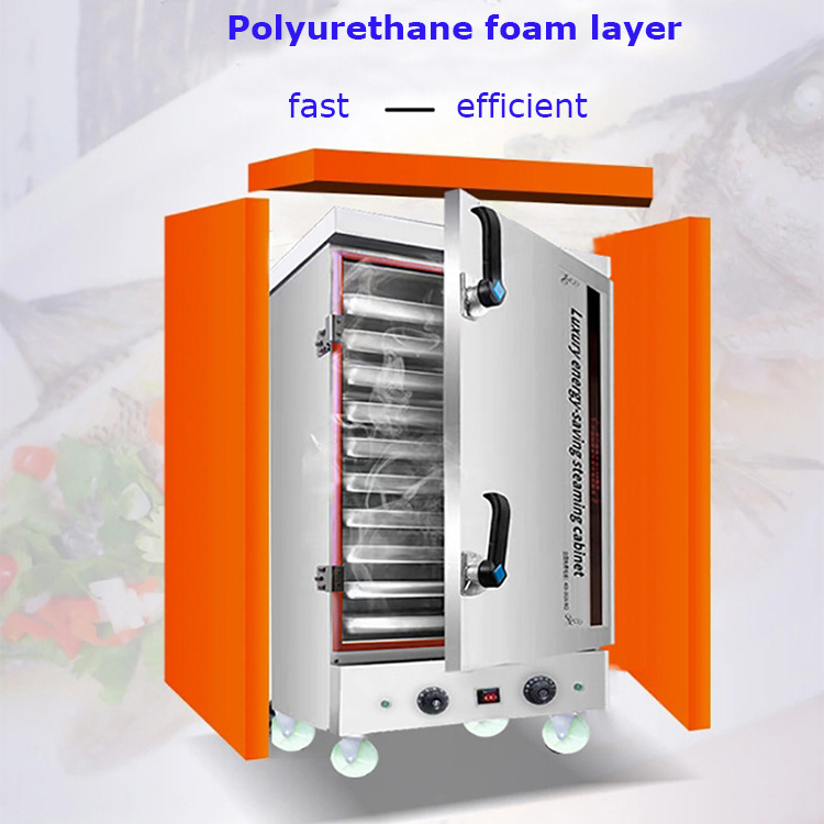 Industrial Food Steamer / commercial rice steamer cabinet /12/24 layers rice steamer machine