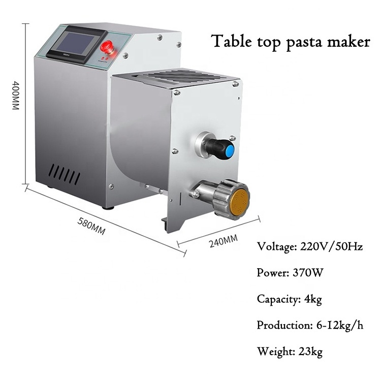 Fresh Macaroni Spaghetti Pasta Making Machines Maker Macaroni Noodle Pasta Making Machine