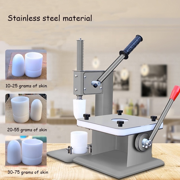 Manual Easy Operation Baozi Green Dumpling Forming Making Machine Semi Automatic Dough Press