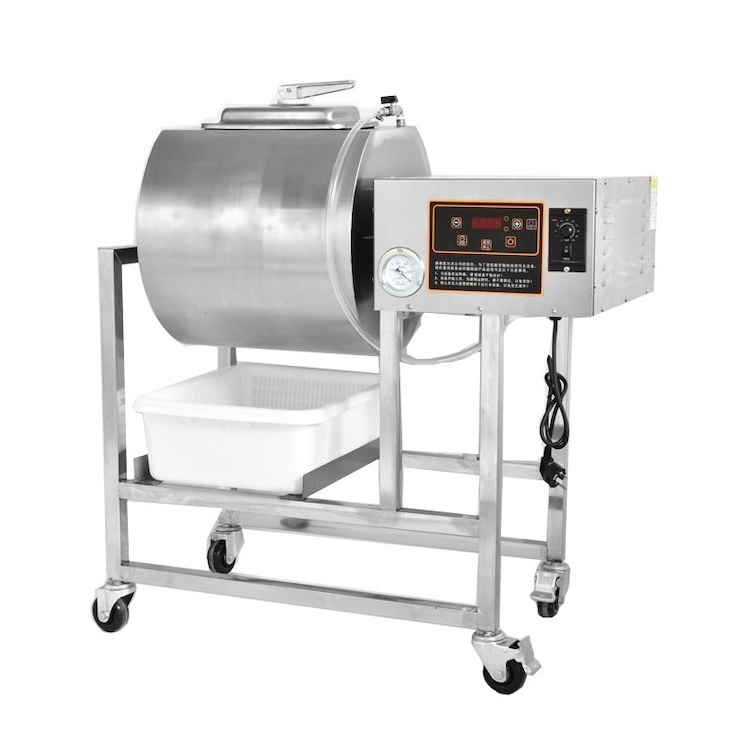 Commercial 304 Stainless Steel Balance Flavored Vacuum Marinating Restaurant Meat Tumbler Chicken Vacuum Marinating Machine