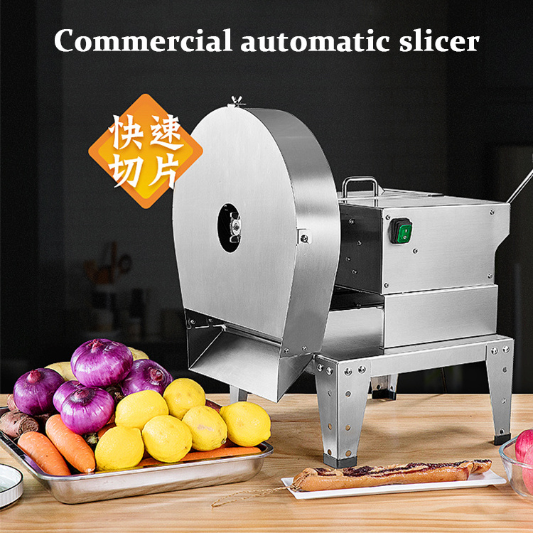 Multifunctional Commercial  Automatic Tomato Slicer Vegetable Cutter Vegetable Slicer potato slicer