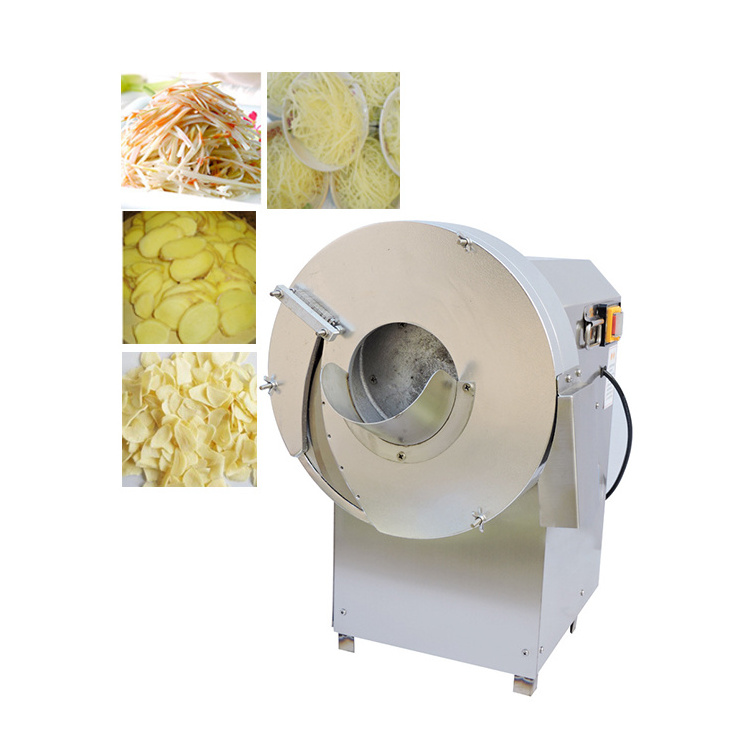 Commercial vegetable ginger slicer shredder cutter carrot strip cutting machine potato chips slicing machine vegetable cutter