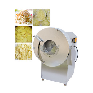 Commercial vegetable ginger slicer shredder cutter carrot strip cutting machine potato chips slicing machine vegetable cutter