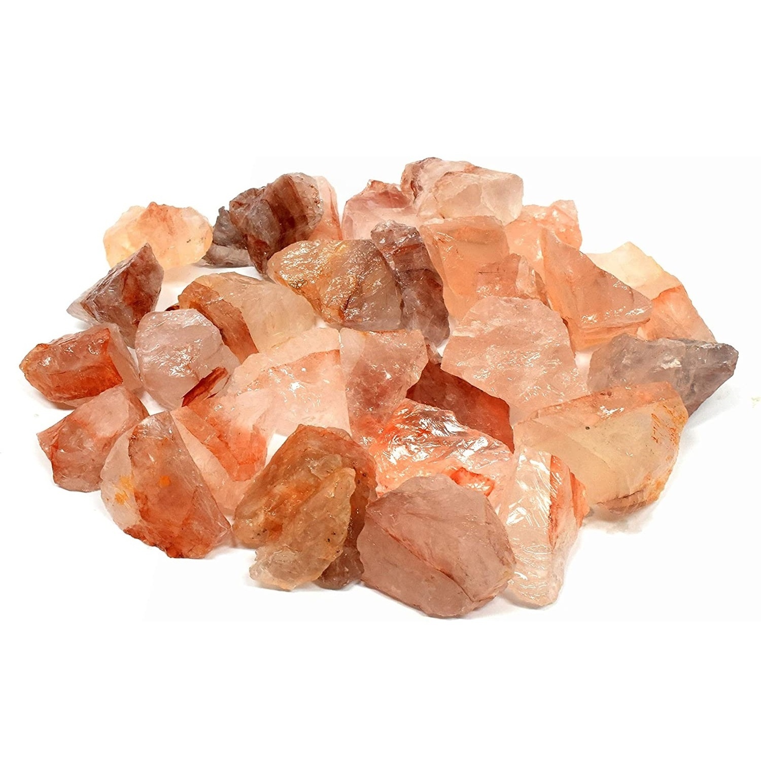 rough stone Angelite Fire quartz rough tumbled for natural Unpolished rough tumbled stones gemstone crystal natural