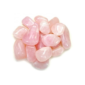 stone tumbled Rose quartz natural tumbled crystal tumbled healing bulk tumbled pebble agate tumbled Gems tumbled