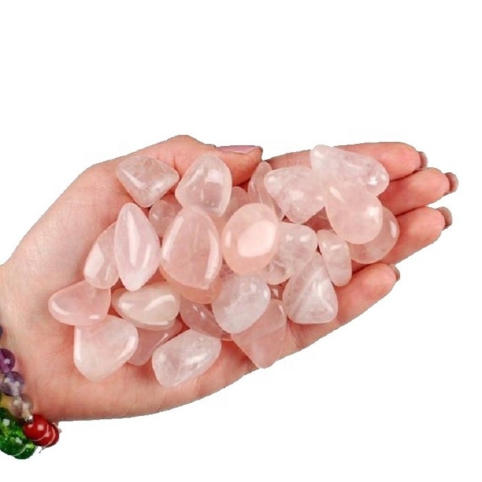 stone tumbled Rose quartz natural tumbled crystal tumbled healing bulk tumbled pebble agate tumbled Gems tumbled