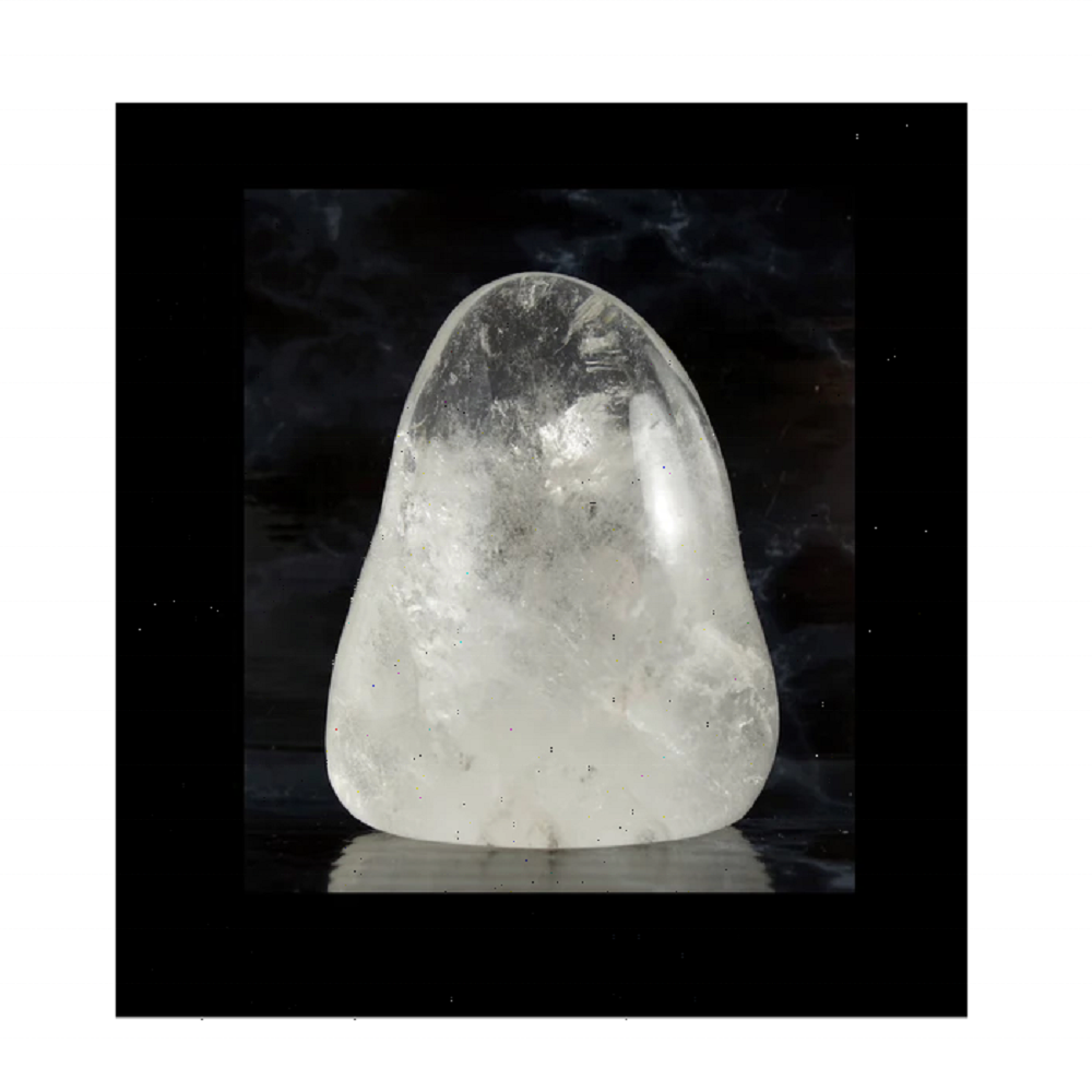 Natural freeform standing clear crystal freeform Rock Polished Stone crystal freeform standing healing Palm Stone wholesale