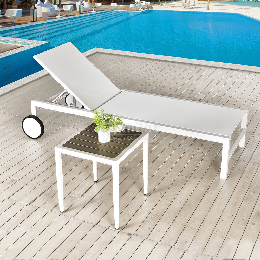 Pool Outdoor Sunbed Patio Swimming Sun Lounge Chairs