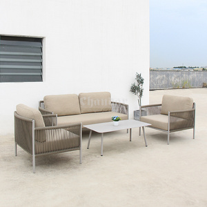 Outdoor Furniture Set Lounge Garden Sofa Outside Furniture Pool Deep Seat Outdoor Alu Sofa