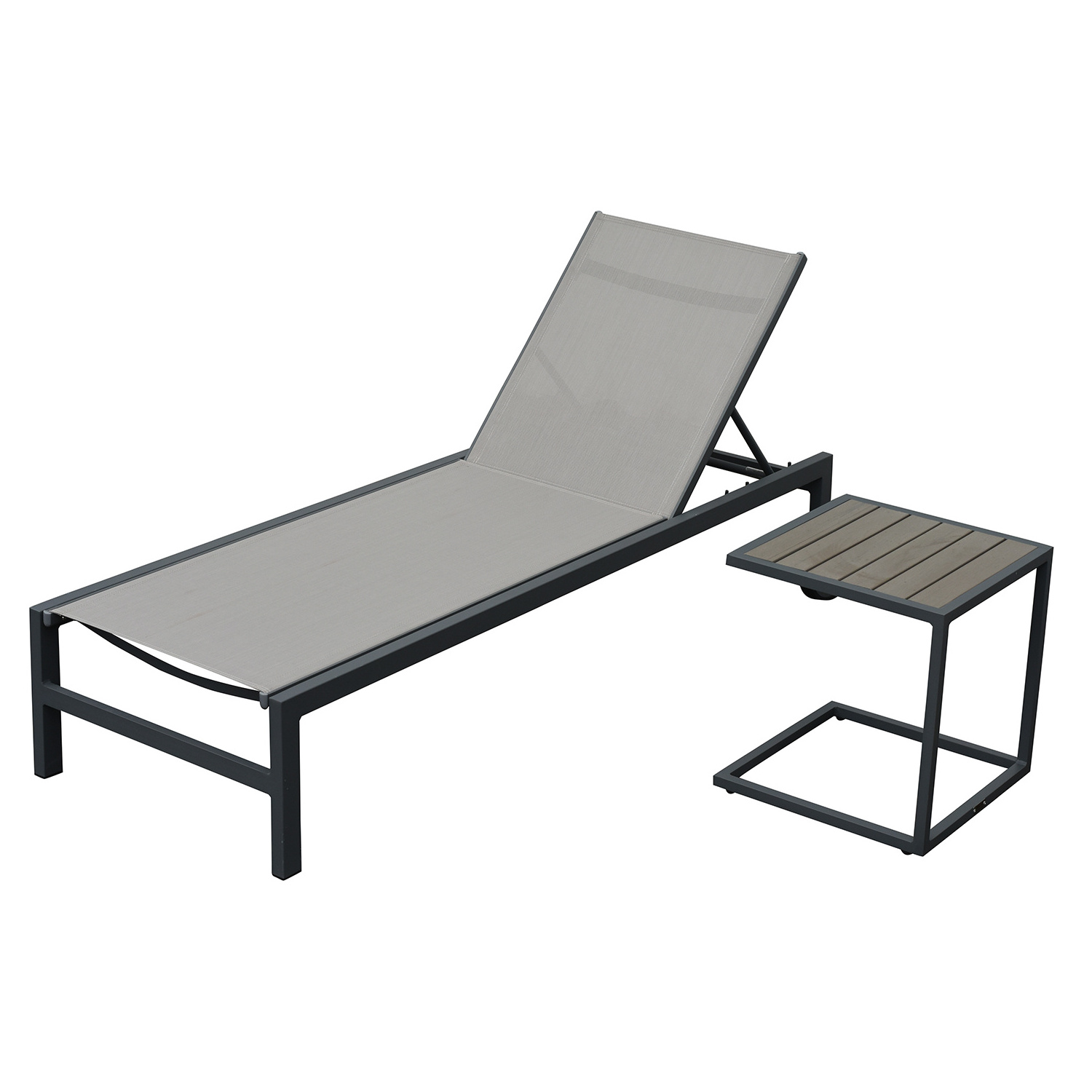 Hot sale modern chaise lounge outdoor chair patio pool lounge chairs