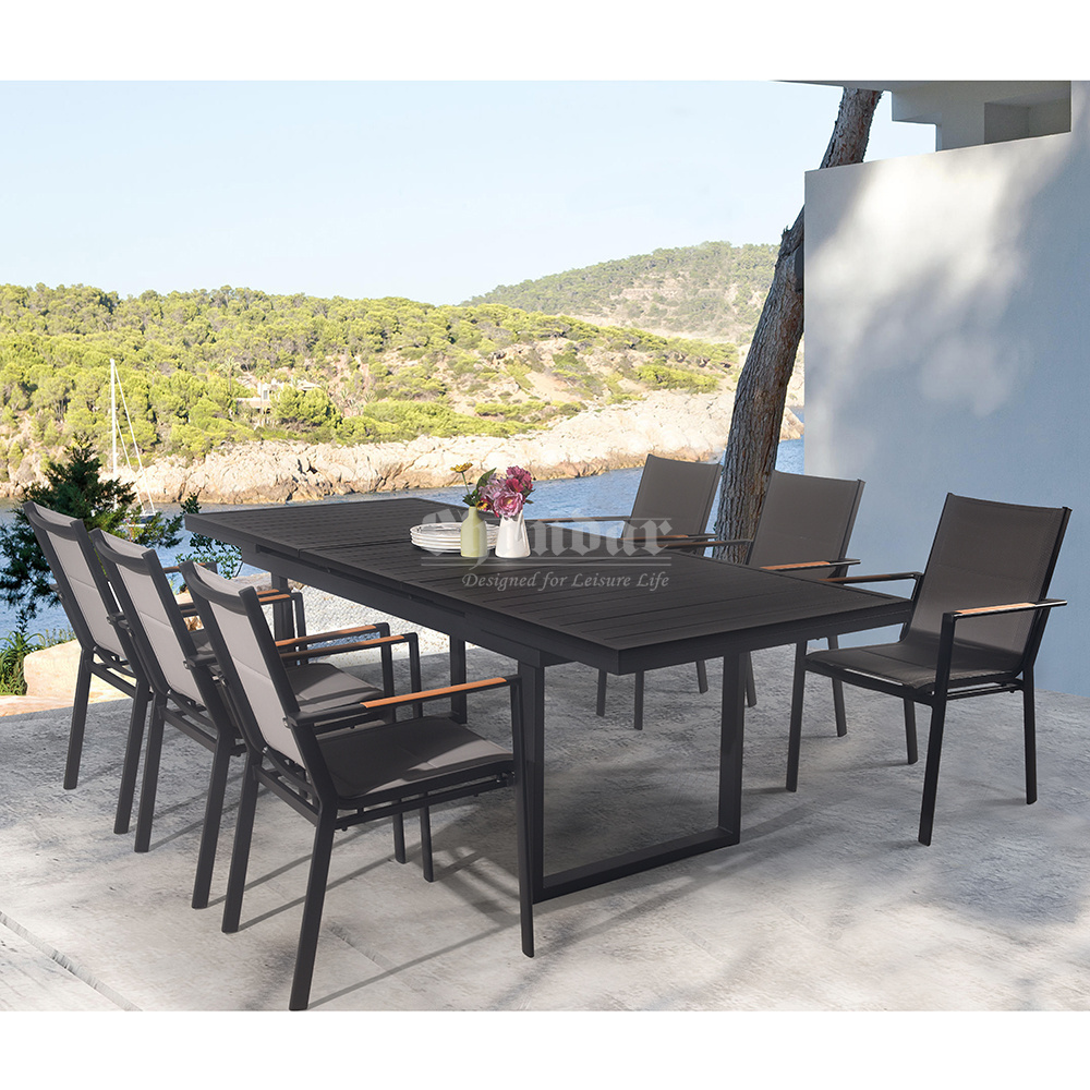 Chandar Garden Patio Furniture Dining Room Table And Chairs Outdoor Table And Chairs Set For Cafe And Restaurants