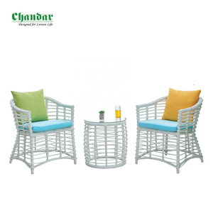 balcony table wicker outdoor furniture cafe table and chairs