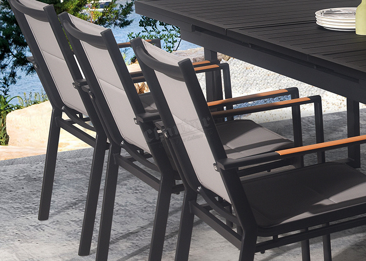 Chandar Garden Patio Furniture Dining Room Table And Chairs Outdoor Table And Chairs Set For Cafe And Restaurants