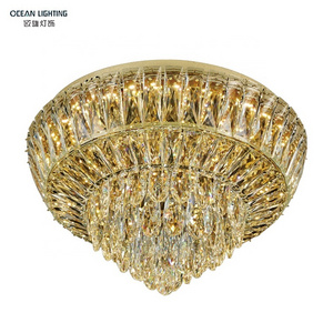 Indoor Contemporary Home Decorative Foyer Chandelier Crystal Ceiling Pendant Light Fixture