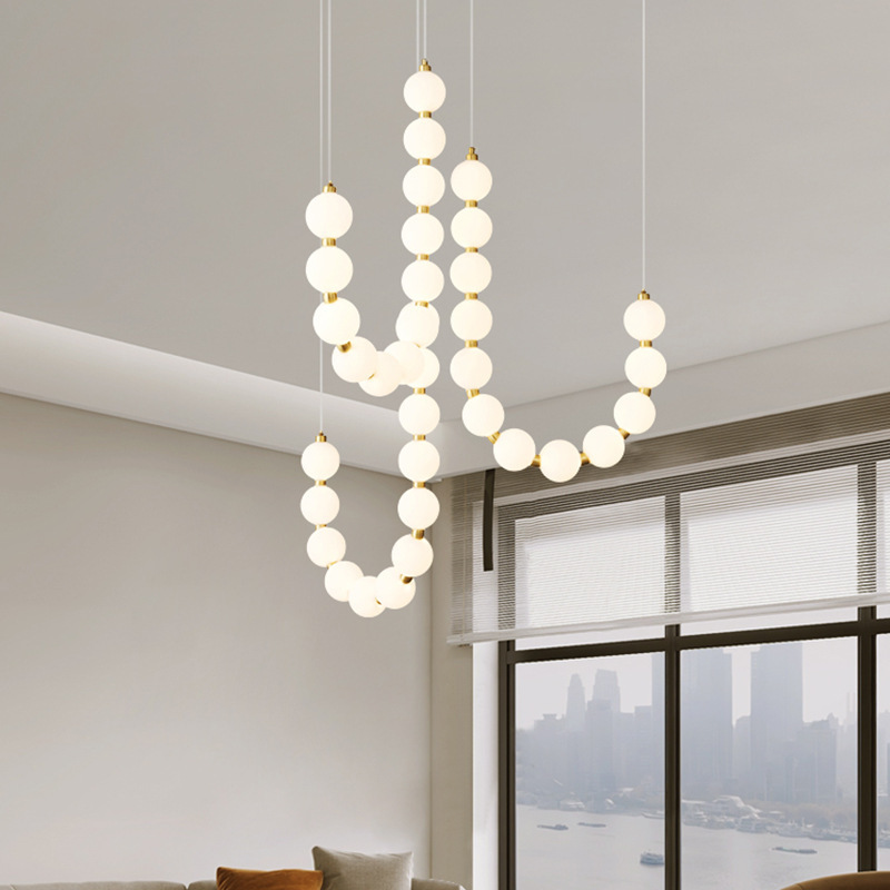 Contemporary Minimalist Nordic Foyer Wedding Decor Lights Lighting Chandeliers Pendant Light