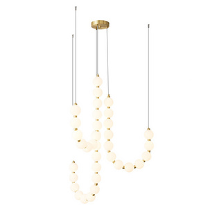 Contemporary Minimalist Nordic Foyer Wedding Decor Lights Lighting Chandeliers Pendant Light