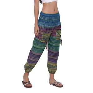 3 TIie Dye Harem Yoga Pants Trouser Baggy Gypsy Ginie Ali baba Trouser Aladdin elastic pant cotton gypsy yoga pant forTrouser